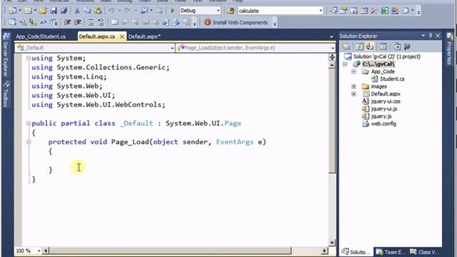 Jquery Calendar in Gridview of ASP.Net смотреть онлайн