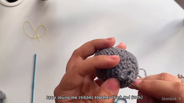 How to crochet a cute Totoro Keychain | Amigurumi beginner смотреть онлайн