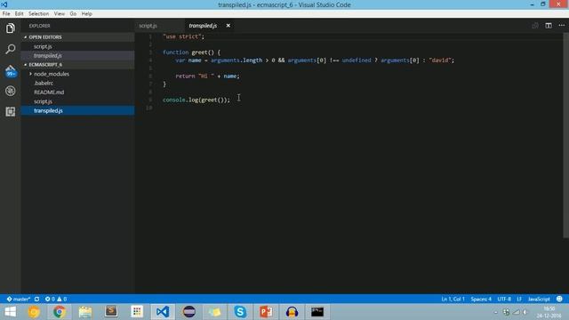 ES 6: Tutorial 3 - Setting up Babel and webpack смотреть онлайн