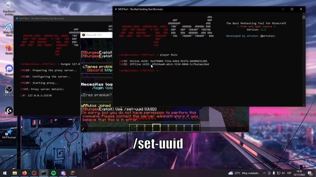 [OLD VERSION] MCPTool | Minecraft Pentesting Tool v3.3 смотреть онлайн
