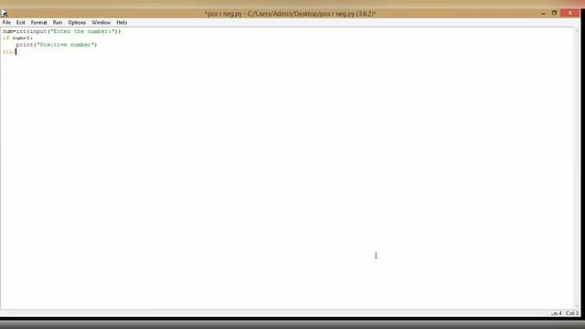 Python Tutorial | Find the number is positive or negative смотреть онлайн