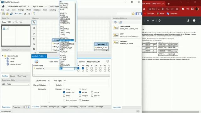 Database Q set 03 |Create Tables Using Customized Databases |1st Year |Java Institiute | Dulana смотреть онлайн