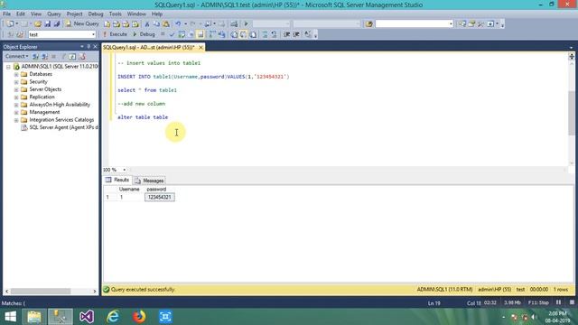 SQL Alter Statement How to change exisiting column datatype in sql server смотреть онлайн