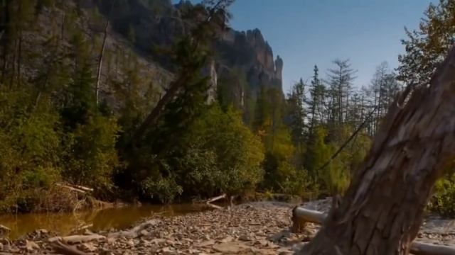Ленские столбы \ Lena Pillars Nature Park in Yakutia смотреть онлайн