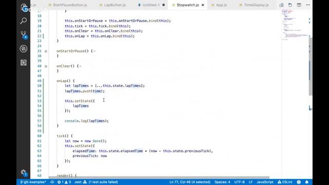 Code the Dream - React Class - Lap Timer смотреть онлайн