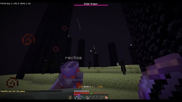 Minecraft 1.18.1 Ender Dragon with Friends смотреть онлайн