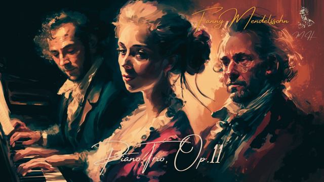 Fanny Mendelssohn Piano Trio, Op.11 #fannymendelssohn#Womencomposer#pianoworks #ClassicalMusic
