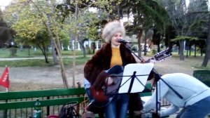 Чиж,"Конь мой вороной"исполняет Наталья Свободина,Алушта,Крым,9-е мая