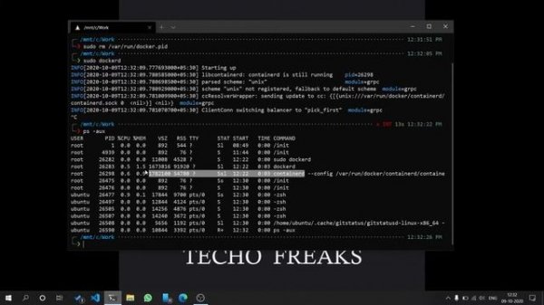 How to fix docker startup error| Docker libcontainerd: containerd still running error