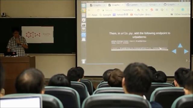 【GraphQL Taiwan 小聚 #1】Graphene - GraphQL for Python.（朱柏憲） смотреть онлайн