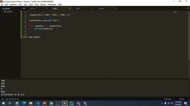 Python Tutorial for Beginners 4:Python Collection|List|Tuple|Dictionary смотреть онлайн