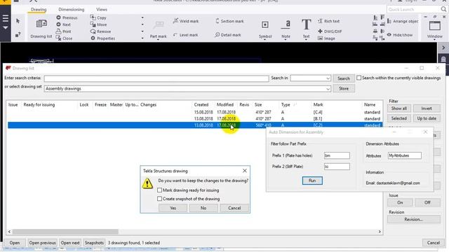 Auto Dimension for Assembly Drawing - Guide to use смотреть онлайн