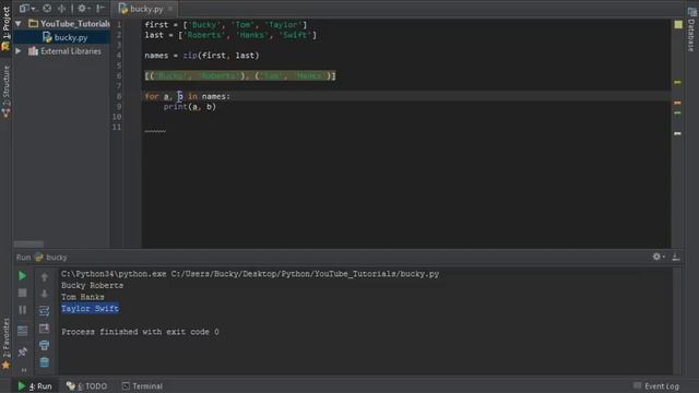 Python Programming Tutorial - 39 - Zip (and yeast infection story) смотреть онлайн