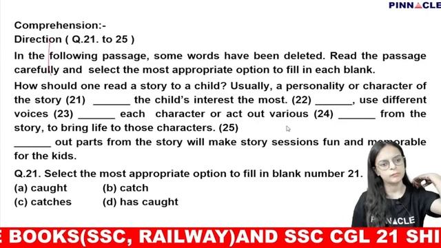 TCS | ENGLISH PAPER DISCUSSION | 2022 | CHSL | MTS | PINNACLE SSC TCS 21 SHIFTS BOOK смотреть онлайн
