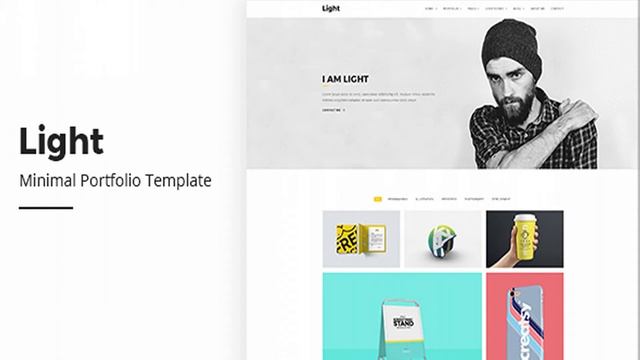 Light Minimal Portfolio | Themeforest Website Templates and Themes смотреть онлайн