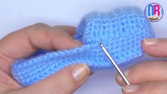 Пинетки ботиночки "Яша", крючком с люверсами. смотреть онлайн