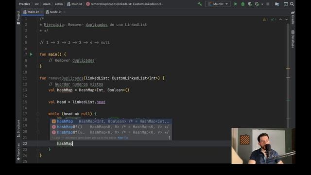 Cómo se remueven elementos duplicados en una LinkedList (Lista Enlazada) смотреть онлайн