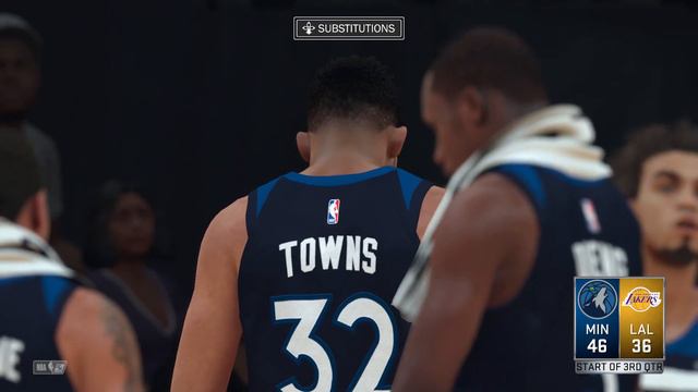NBA 2K18 PS4 2017 2018 Minnesota Timberwolves vs Los Angeles Lakers смотреть онлайн