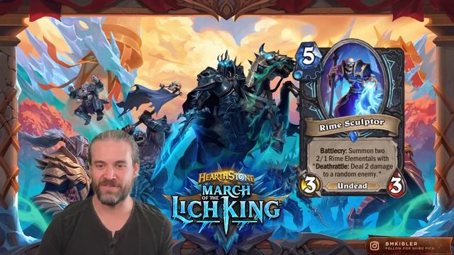 (Hearthstone) Death Knight Card Review - March of the Lich King смотреть онлайн