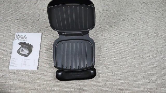 Обзор электро гриля George Foreman 18840-56 Compact Grill смотреть онлайн