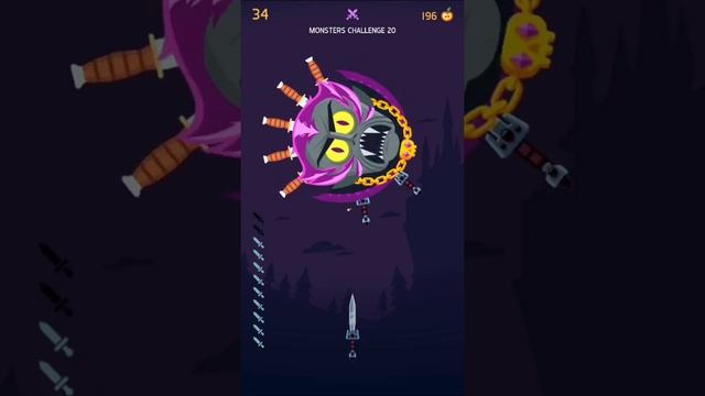 Как я выиграл нож в режиме челлендж в игре “Knife Hit” смотреть онлайн