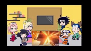 Реакция друзей наруто (не всех), (+Наруто) на наруто и его силу ☺❤, (1/2)