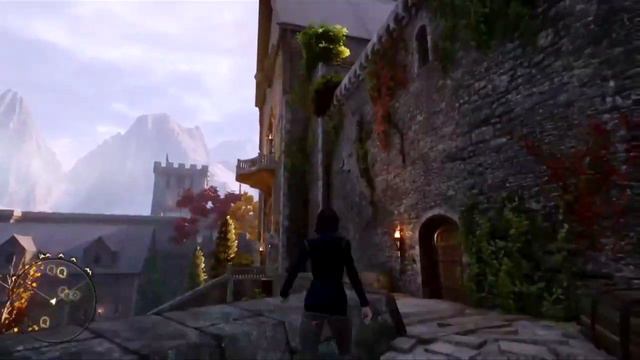 Solas Wall Paintings from Skyhold in Panorama (Dragon Age Inquisition) смотреть онлайн