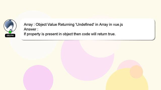 Array : Object Value Returning 'Undefined' in Array in vue.js смотреть онлайн