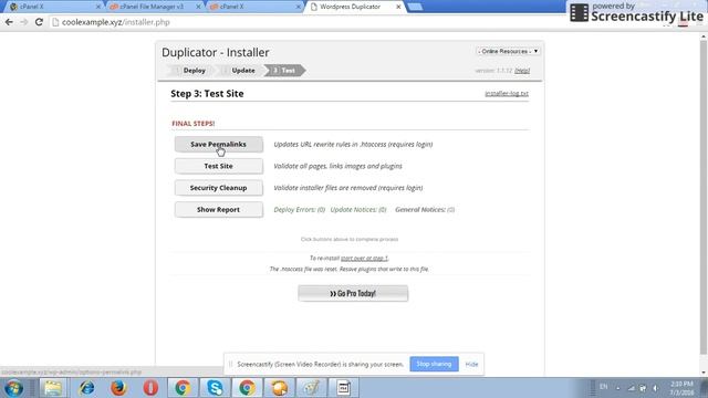 Clone WordPress Site using Duplicator Plugin Part3 смотреть онлайн