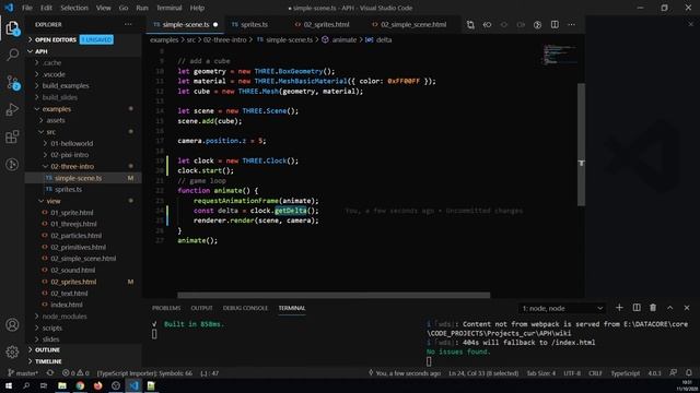 Tutoriál: Úvod do ThreeJS смотреть онлайн
