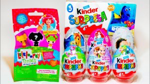 СНС #1 Киндер Сюрприз Фрозен Принцессы Диснея Лалалупсия Ангелочки Йоги В Поисках Дори Фиксики