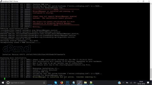 How to Install cPanel WHM on CentOS 7 смотреть онлайн