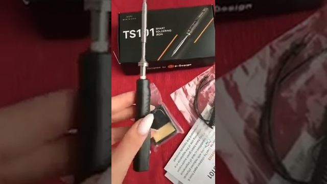 Паяльник Ts 101 ts101 Pilot-brd.com смотреть онлайн