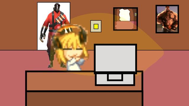 НЕКО АРК слушает рок музыку смотреть онлайн