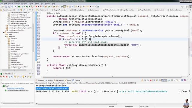 Spring Boot OTP Email Login Example смотреть онлайн