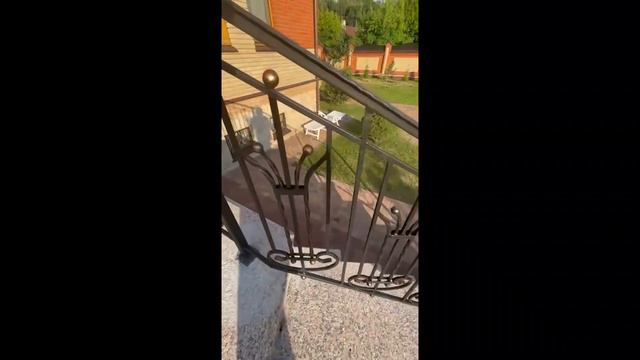 Кованые перила для крыльца входной группы смотреть онлайн