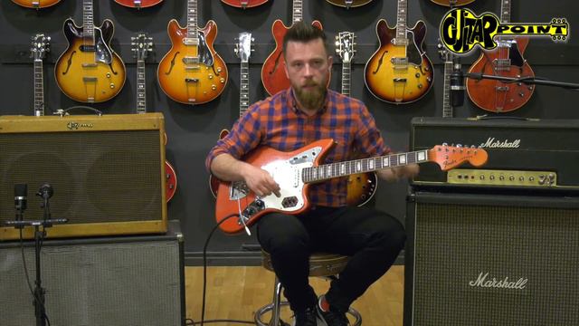 1967 Fender Jaguar - Candy Apple Red / GuitarPoint Maintal / Vintage Guitars смотреть онлайн