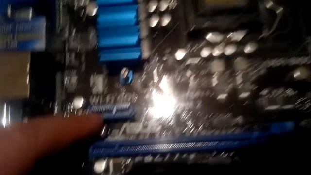 Сборка игрового компьютера. Материнская плата Asus P8Z77-V LGA-1155 смотреть онлайн