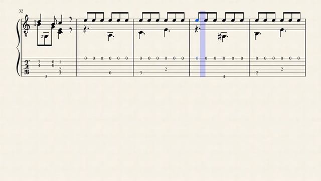 Chasse - La Guitaromanie - Charles de Marescot (17?? - 18??) - Tablature смотреть онлайн