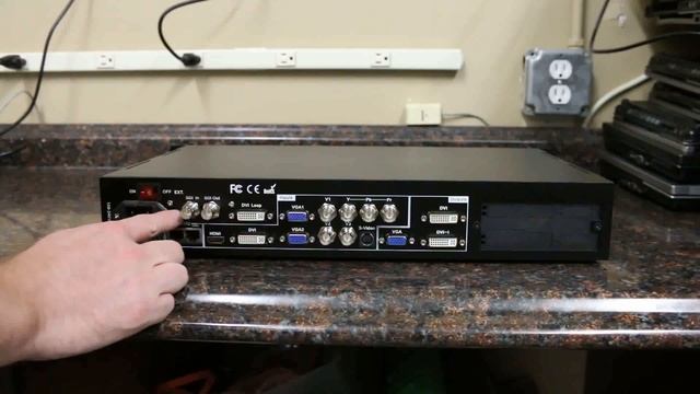 VDWall LVP605S LED Video Processor Manual смотреть онлайн