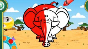 Crayola Зверей Рисовать Игра