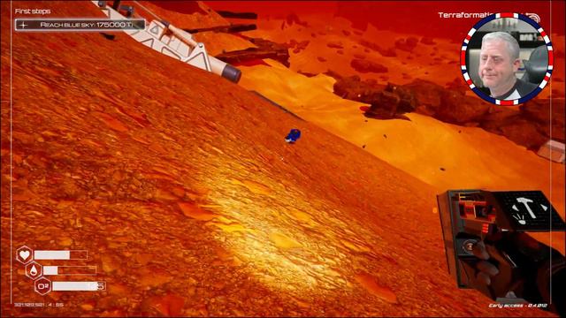I Ransack A Spaceship & Almost Die - Planet Crafter | That UK Bloke Games смотреть онлайн