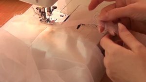 ?✅Пришиваем Регилин по низу Юбки. Хризантемы, часть 12