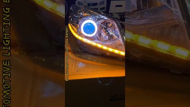 Toyota Camry Acv41 ? | Led Crystal Eyes 一抹蓝 + White Angel Ring + IceBlue Demon Eyes смотреть онлайн