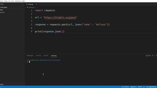 Como fazer uma requisição POST com python utilizando Requests? смотреть онлайн