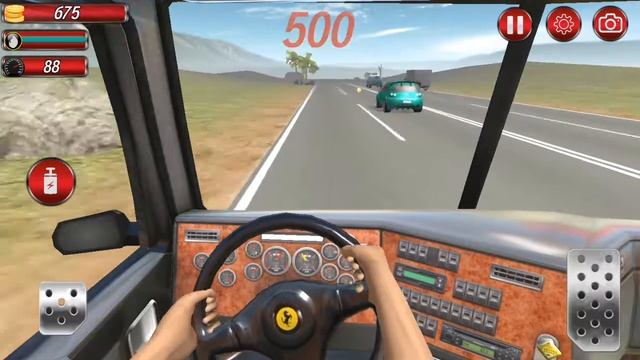 Traffic Highway//truck Racing??? Truck driving# best child game play смотреть онлайн