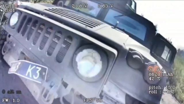 Уничтожение бронеавтомобиля Humvee ВСУ смотреть онлайн