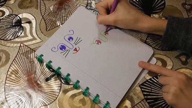 как нарисовать красивые и милые мордочки фломастером за 5 минут смотреть онлайн