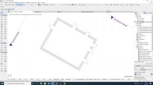 22июня. Archicad. Как разместить чертёж на листе. Как перетащить план, 3d вид на лист.