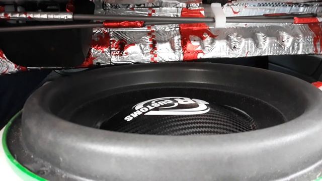Не PRIDE T12. Кастомный сабвуфер на неодиме 12 дюймов(разминка) custom neodymium subwoofer смотреть онлайн